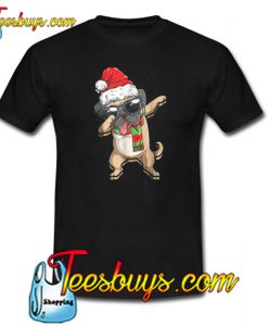 funny dog pug christmas T-SHIRT SR