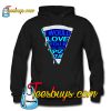 i would love you if you were pizza HOODIE SR