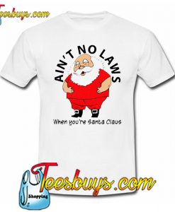 Ain’t no Laws when you’re Santa Claus T-SHIRT NT