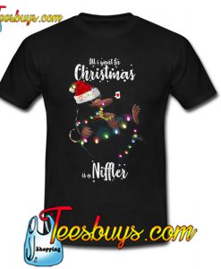 All I want for Christmas is a Niffler T-SHIRT NT