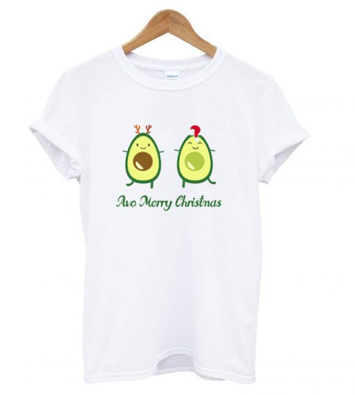 Avo Merry Christmas White T shirt