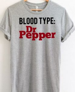 Blood Type Dr Pepper T-shirt NT