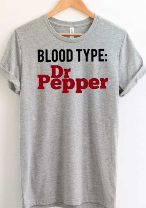 Blood Type Dr Pepper T-shirt NT