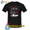 Christmas Begins with Christ snowman T-SHIRT NT