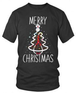 Christmas Stethoscope T Shirt