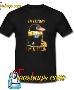 Fantastic Beasts Niffler Everyday I’m Nifflin T-Shirt SR