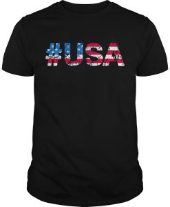 Hashtag USA Flag T-SHIRT NT