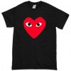 Heart with eyes T-shirt SN