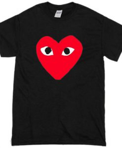 Heart with eyes T-shirt SN