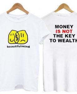 Jon Bellion Beautiful Mind Money Is Not The Key To Wealth T shirt SN