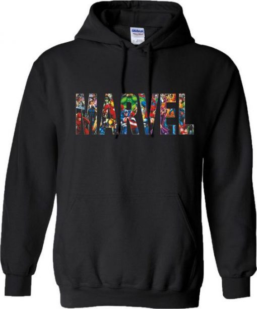 Marvel Comics Characters Hoodie SN