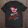 Merry Christmas 2019 British Flag T-SHIRT NT