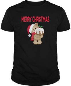 Merry Christmas Bear T-SHIRT SR