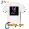 Rainbow DJ Cat T-SHIRT NT
