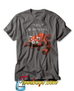 Red Panda Day TShirt SN