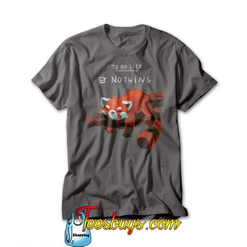 Red Panda Day TShirt SN