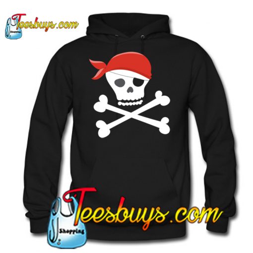 Skull Crossbones Pirate HOODIE NT