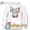 Teach Peace HOODIE NT