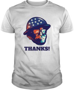 Thanks Veterans T-SHIRT SR