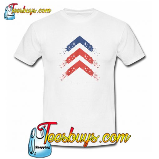 USA Flag arrow T-SHIRT SR