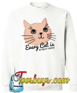 Every Cat Is My Best Friend sweatshirt NT