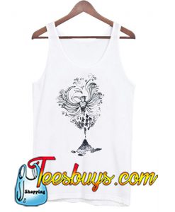 White Fitted Cami Tank Top SN