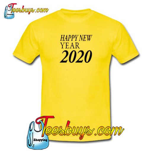 happy new year t-shirt 2020 SN