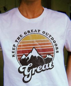 keep our great outdoors T-shirt SN