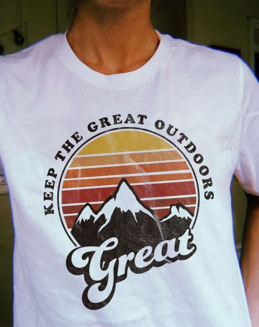 keep our great outdoors T-shirt SN