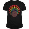 rainbow turkey T-SHIRT NT