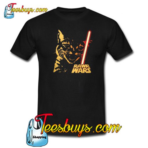 rawr wars T-SHIRT SR