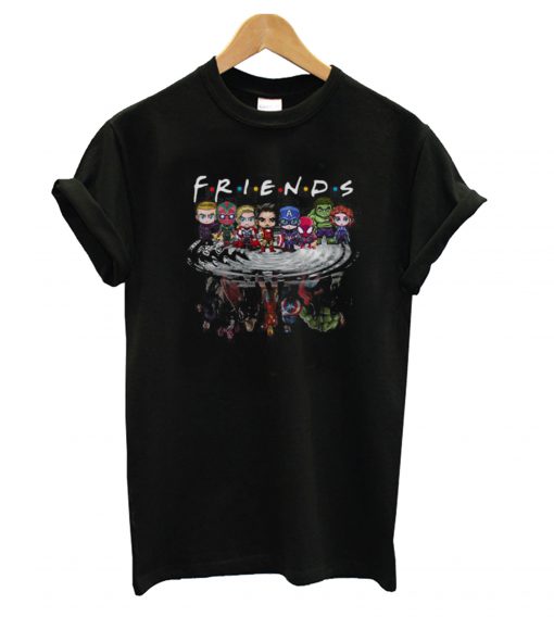 Awesome Friends Avengers Chibi Characters T shirt NT