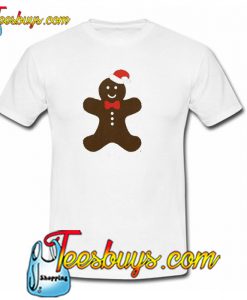 Christmas Gingerbread Man T-shirt SN