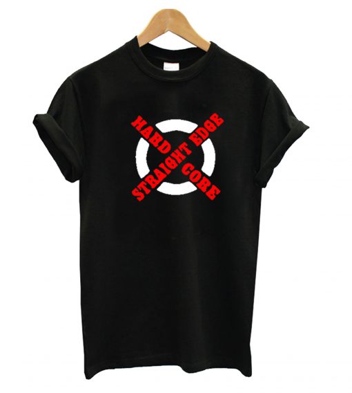 Cm Punk Straight Edge – Custom Heat Pressed Adult T shirt NT