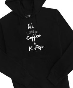 Coffee & K-Pop Hoodie SN