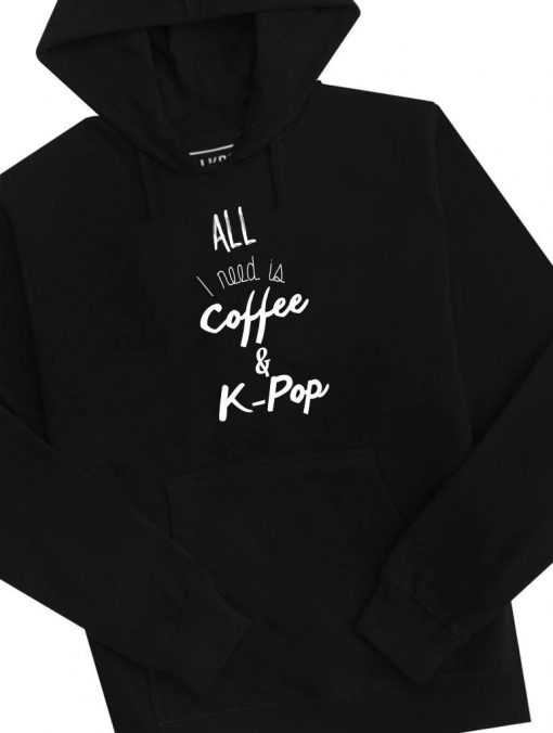 Coffee & K-Pop Hoodie SN