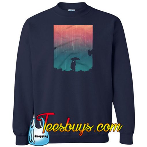 Cosmic downpour sweatshirt SN