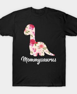 Cute Mommysaurus Dinosaur T-Shirt-SL