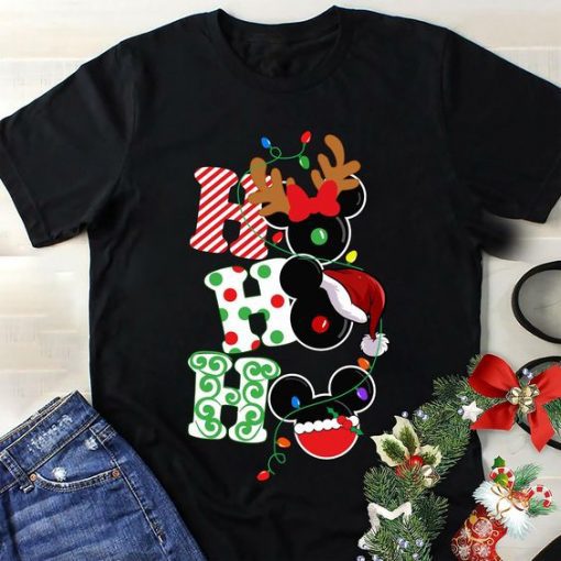 Disney Christmas HOHOHO-Tshirt SN