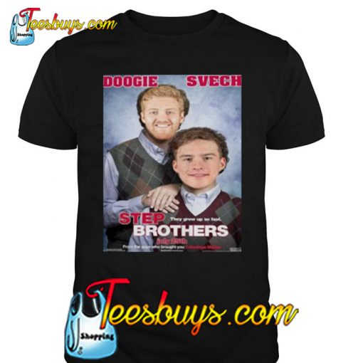 Doogie And Svech Step Brothes Carolina Hurricanes Andrei Svechnikov Dougie Hamilton T Shirt-SL