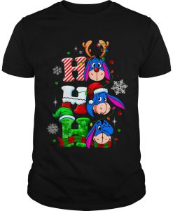 Eeyore ho ho ho christmas T-Shirt-SL