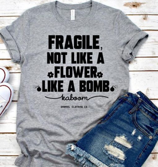 Flower Like A Bomb-T-shirt SN