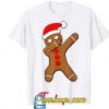 Gingerbread Man Santa Dab Christmas Season Gift T-Shirt SN