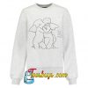 Grey Angel Print Sweatshirt SN
