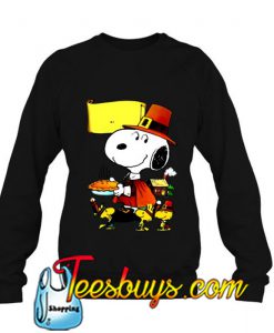 Happy Turkey Day Snoopy sweatshirt -SL