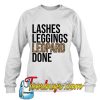 Lashes Leggings Leopard Done sweatshirt-SL