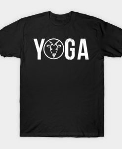 Love Goat Yoga Pose Tshirt-SL