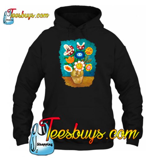 Mario Van Gogh’s Flowers hoodie-SL