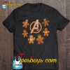 Marvel Avengers Gingerbread Cookies T-SHIRT NT