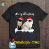 Merry Christmas Ragdoll Siamese Santa Hat T-SHIRT NT